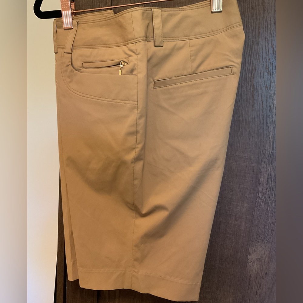 Sport Haley Tan Women's Bermuda Walking/Golf Shorts.
